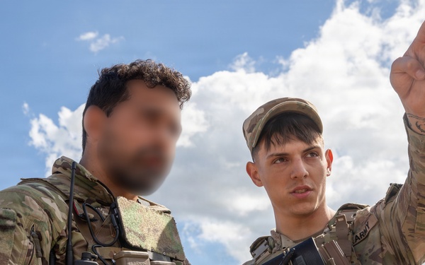 U.S., NATO partner forces conduct mortar fire at Pabradė Training Area, Lithuania