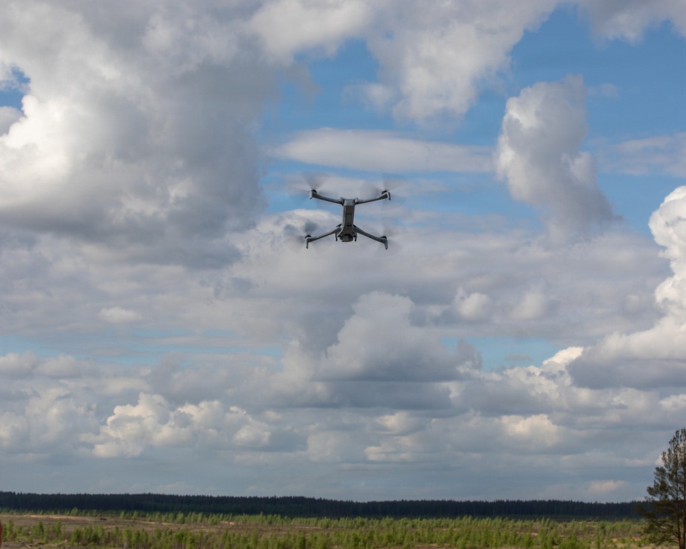 U.S., NATO partner forces conduct mortar fire at Pabradė Training Area, Lithuania