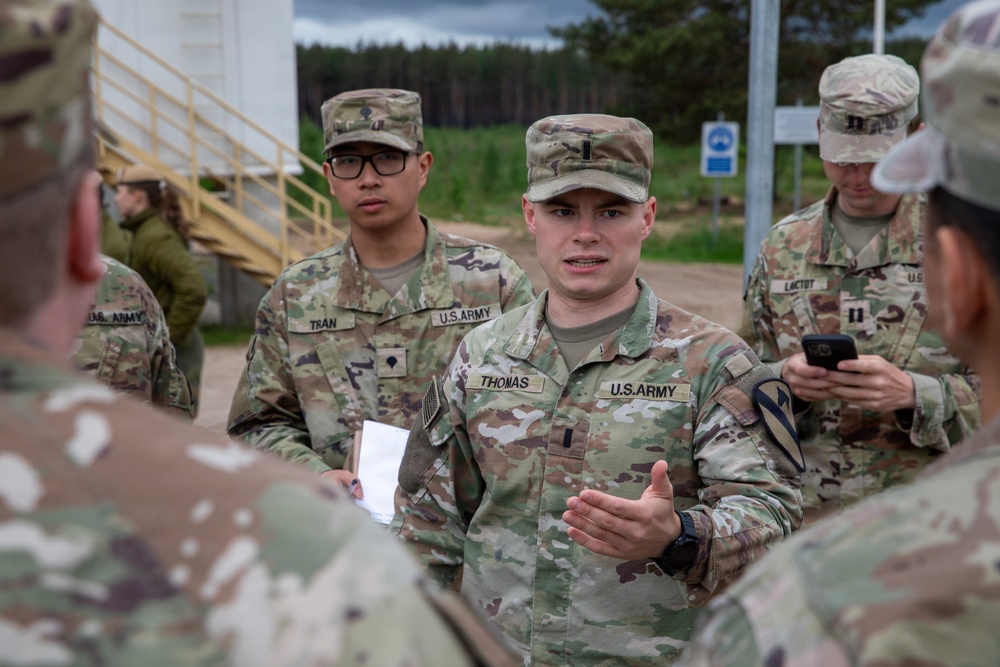 U.S. service members, NATO partner forces conduct Norwegian Foot March at Pabradė Training Area, Lithuania