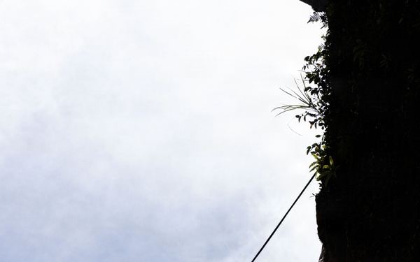 U.S. Marines with 12th LCT Refine their Rappel Techniques at Jungle Warfare Training Center