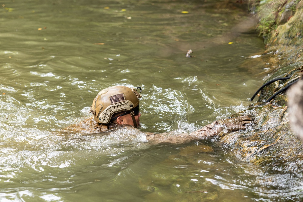 U.S. Marines with 12th LCT Participate in Survival Training at Jungle Warfare Training Center