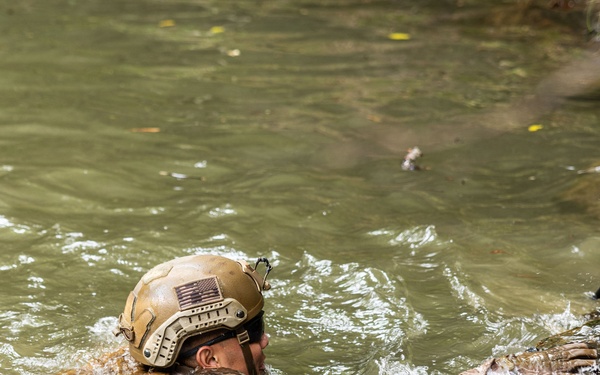 U.S. Marines with 12th LCT Participate in Survival Training at Jungle Warfare Training Center