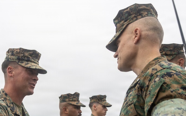 22nd MEU (SOC) | Brigadier General Lively Visits USS Fort Lauderdale