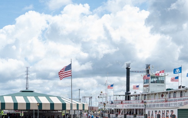 Coast Guard Secures New Orleans Riverfront for Sail 250