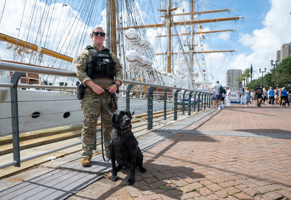 Coast Guard Secures New Orleans Riverfront for Sail 250