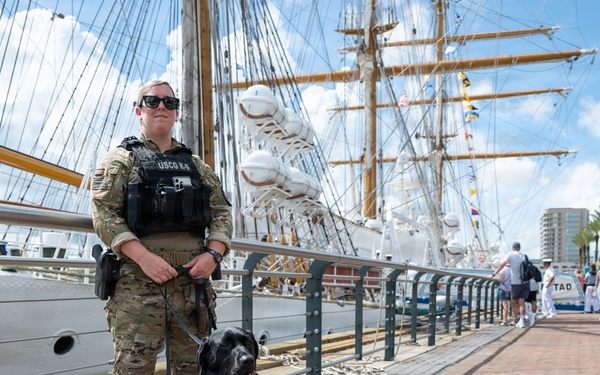 Coast Guard Secures New Orleans Riverfront for Sail 250
