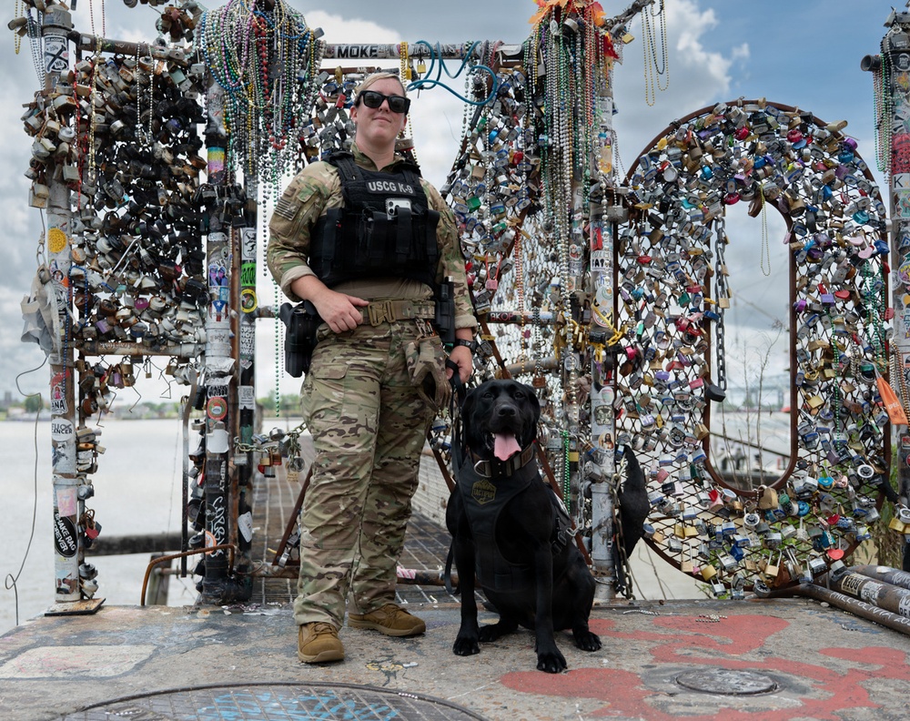 Coast Guard Secures New Orleans Riverfront for Sail 250