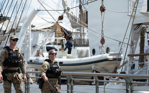 Coast Guard Secures New Orleans Riverfront for Sail 250