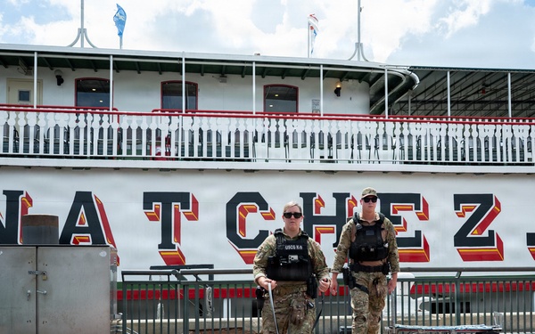 Coast Guard Secures New Orleans Riverfront for Sail 250
