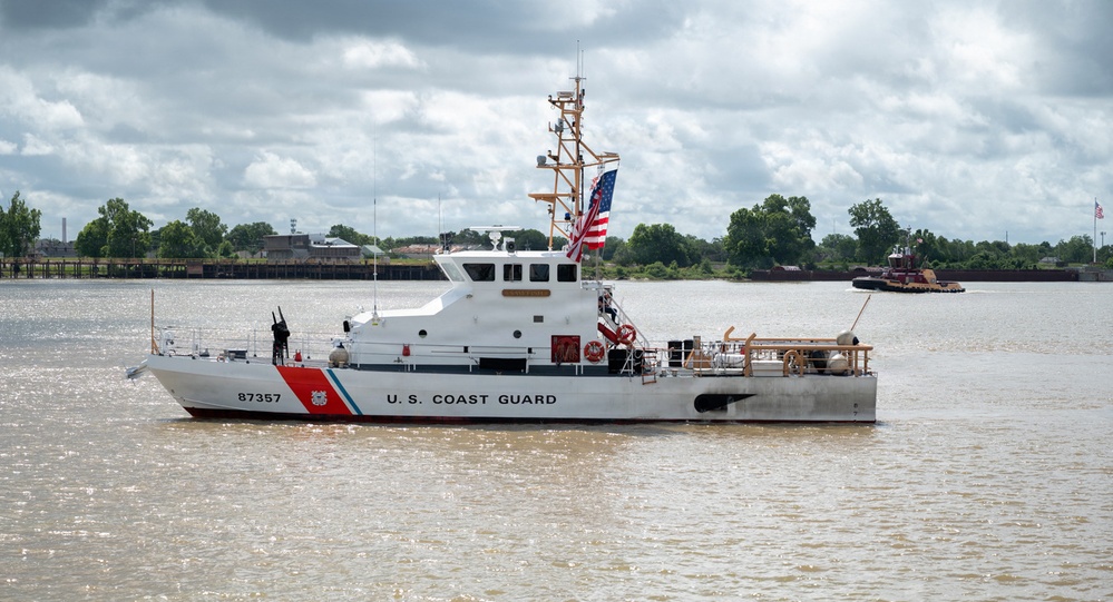 Coast Guard Secures New Orleans Riverfront for Sail 250