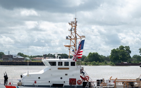 Coast Guard Secures New Orleans Riverfront for Sail 250