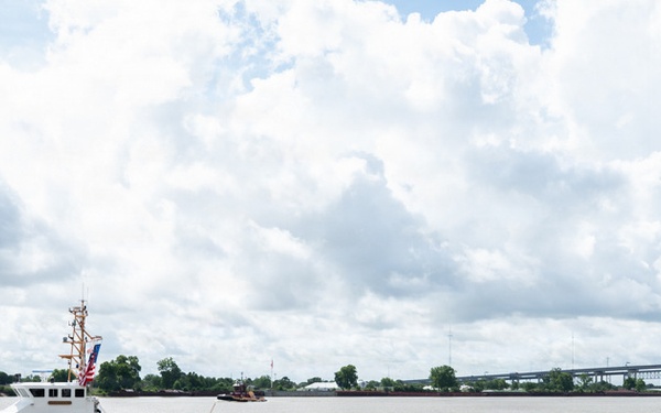 Coast Guard Secures New Orleans Riverfront for Sail 250