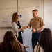 U.S. Marines visit students at Saint Joseph Schools in Château-Thierry, France