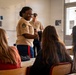 U.S. Marines visit students at Saint Joseph Schools in Château-Thierry, France