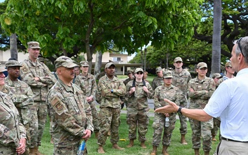 141st Air Refueling Wing Airmen Explore Joint Base Pearl Harbor-Hickam History
