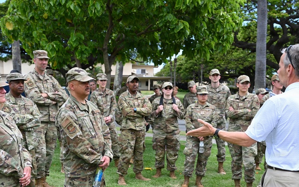 141st Air Refueling Wing Airmen Explore Joint Base Pearl Harbor-Hickam History