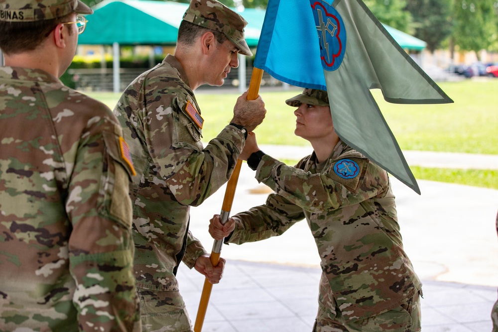 Change of Command Ceremony HHC, 207th Military Intelligence Brigade - Theater