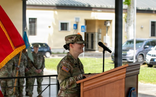 Change of Command Ceremony HHC, 207th Military Intelligence Brigade - Theater