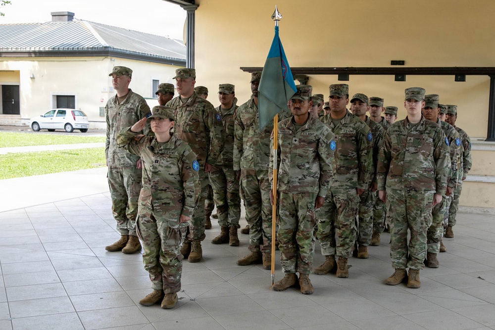 Change of Command Ceremony HHC, 207th Military Intelligence Brigade - Theater