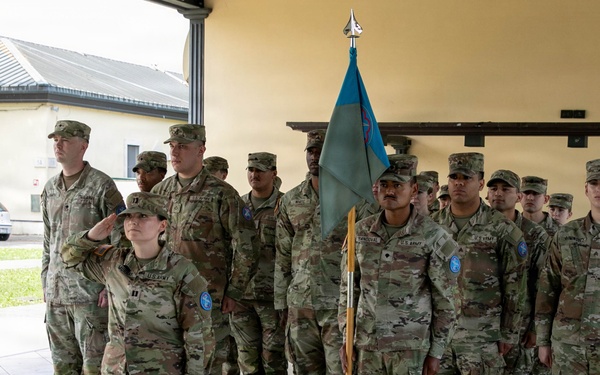 Change of Command Ceremony HHC, 207th Military Intelligence Brigade - Theater