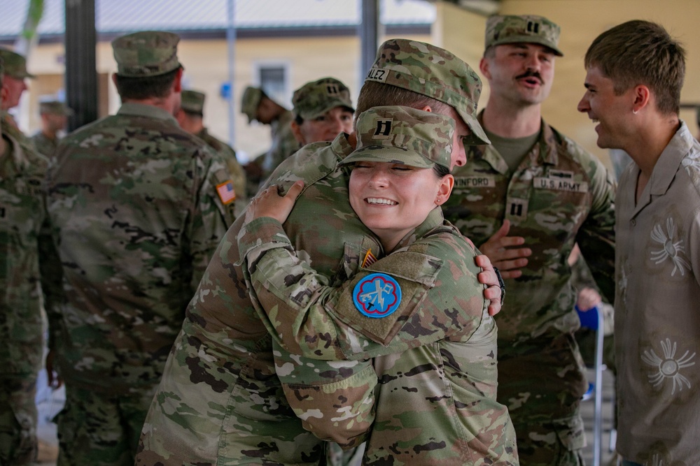 Change of Command Ceremony HHC, 207th Military Intelligence Brigade - Theater