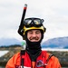 Coast Guard rescue swimmer engages with public at Kodiak Crabfest 2026