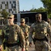 U.S. Army National Guard Military Police assigned to the Memphis Safe Task Force conduct a patrol of Beale Street