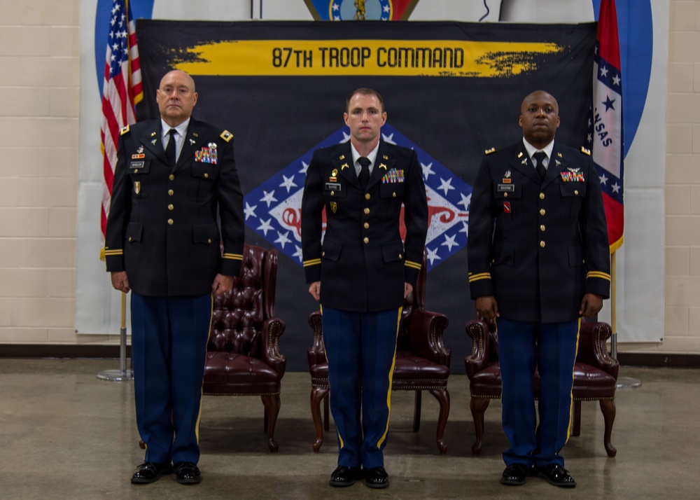 87th Troop Command Officer Pinning Ceremony