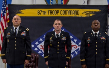 87th Troop Command Officer Pinning Ceremony