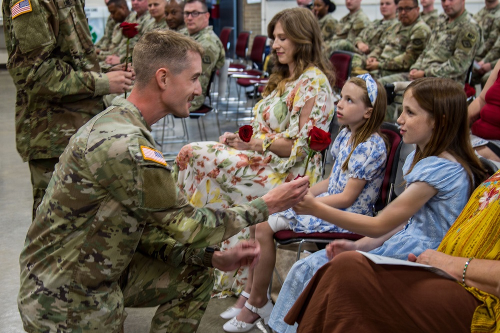 87th Troop Command Officer Pinning Ceremony