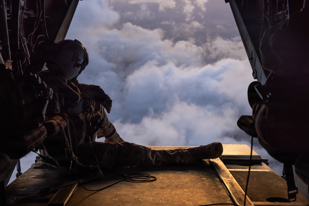 Maritime Raid Force Conducts a Military Free-Fall Insertion