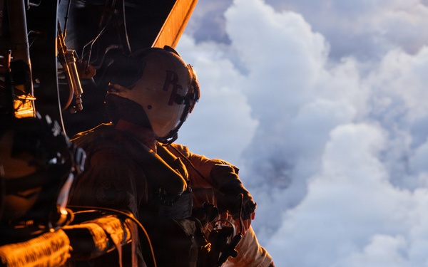 Maritime Raid Force Conducts a Military Free-Fall Insertion