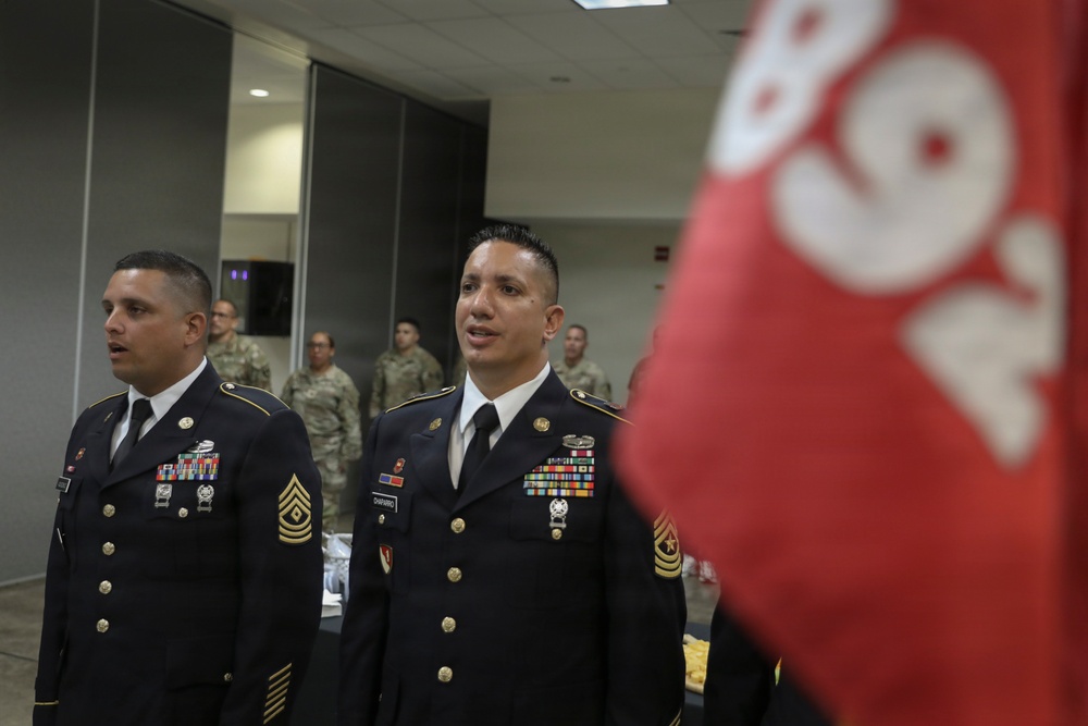 892nd MRBC Promotion and Change of Responsibility Ceremony