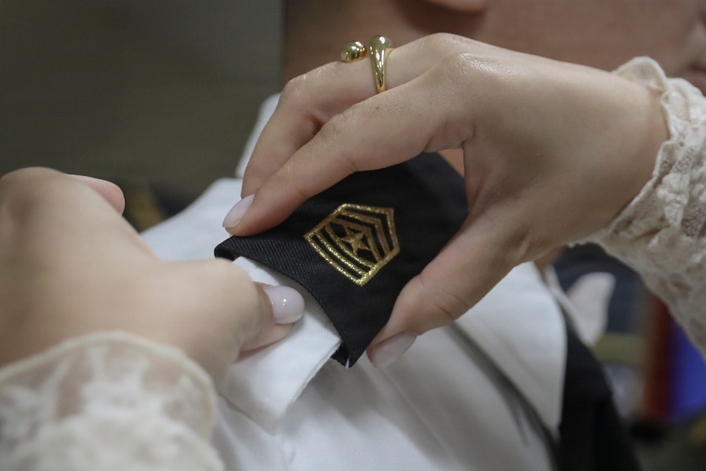 892nd MRBC Promotion and Change of Responsibility Ceremony