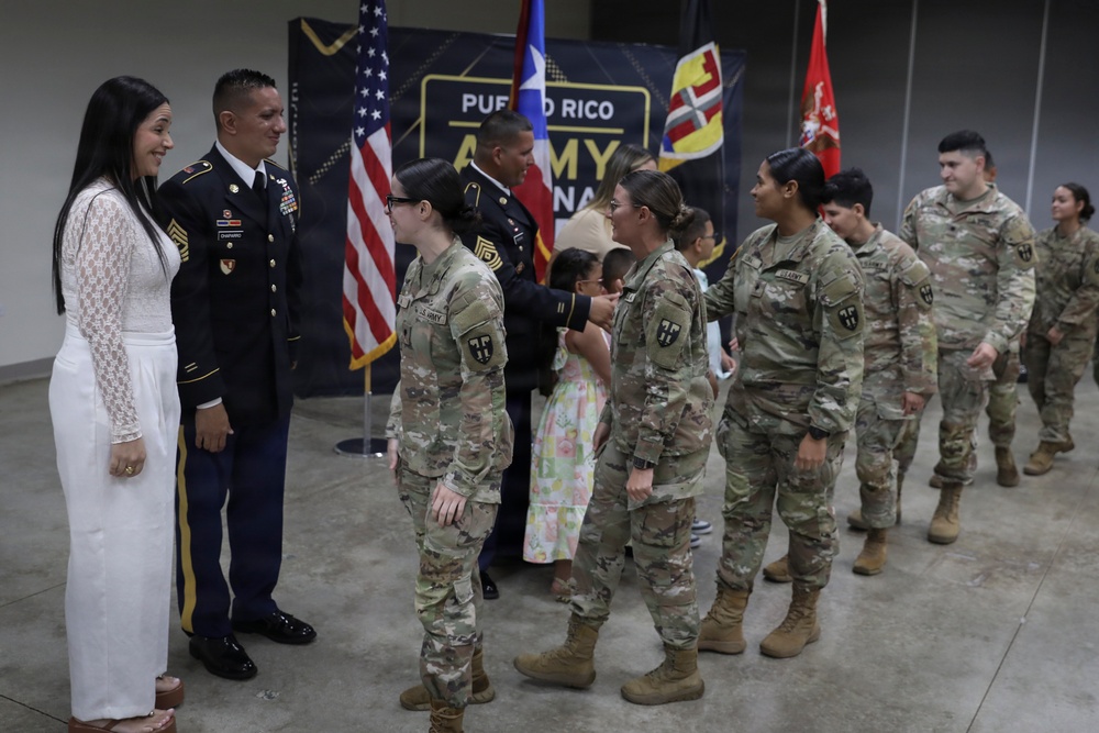 892nd MRBC Promotion and Change of Responsibility Ceremony