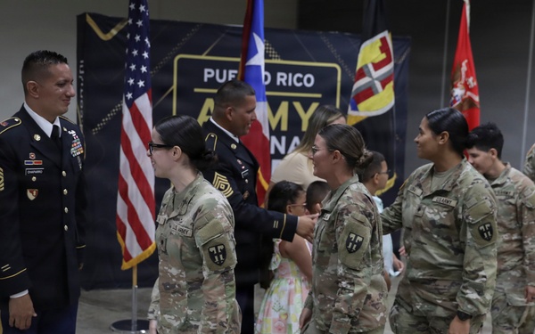 892nd MRBC Promotion and Change of Responsibility Ceremony