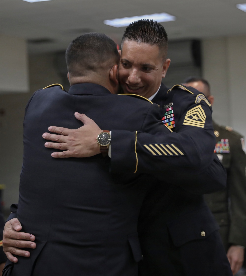892nd MRBC Promotion and Change of Responsibility Ceremony