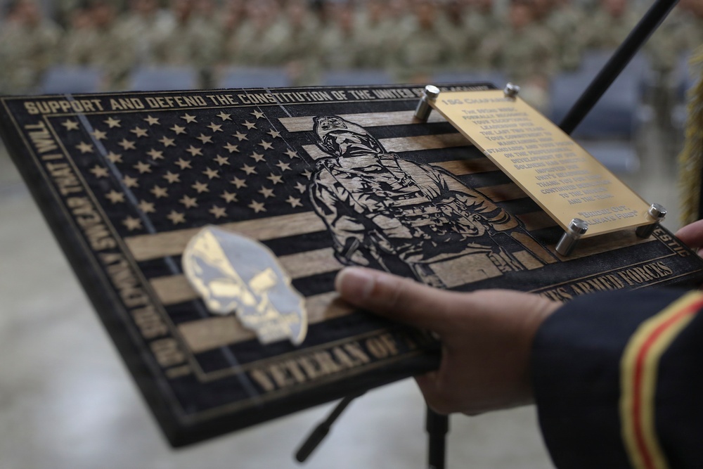 892nd MRBC Promotion and Change of Responsibility Ceremony