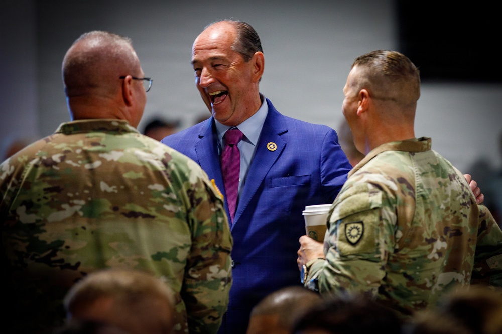 201st Engineer Battalion Departure Ceremony