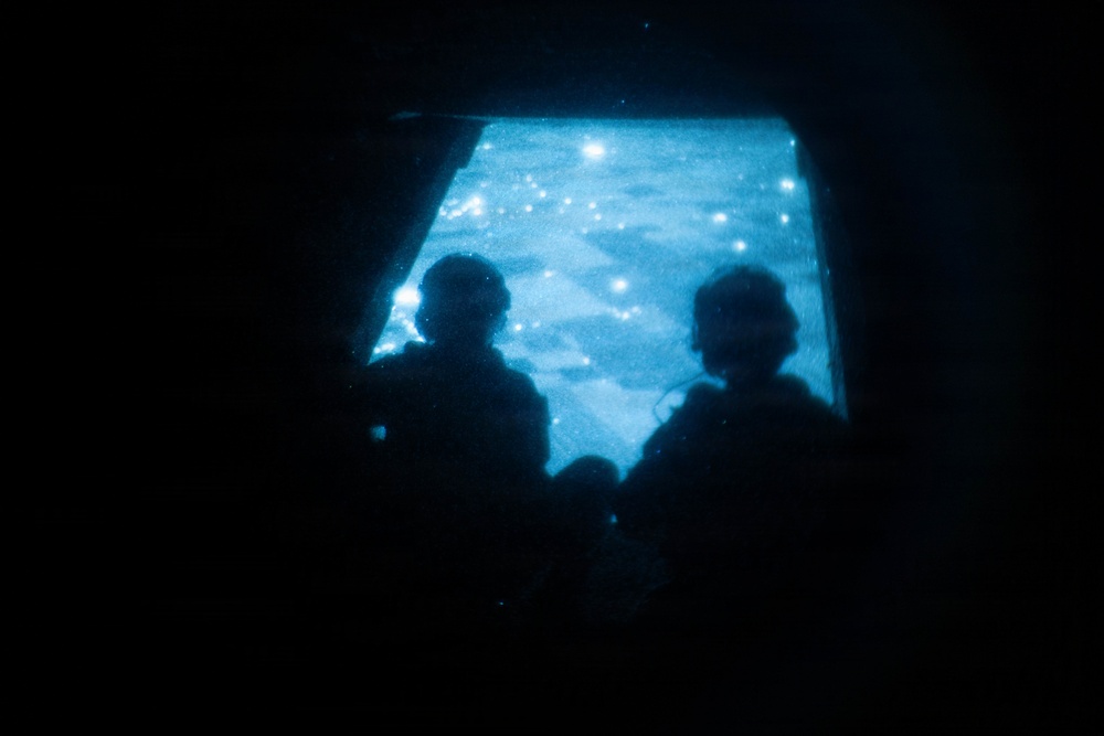 Maritime Raid Force Conducts a Military Free-Fall Insertion