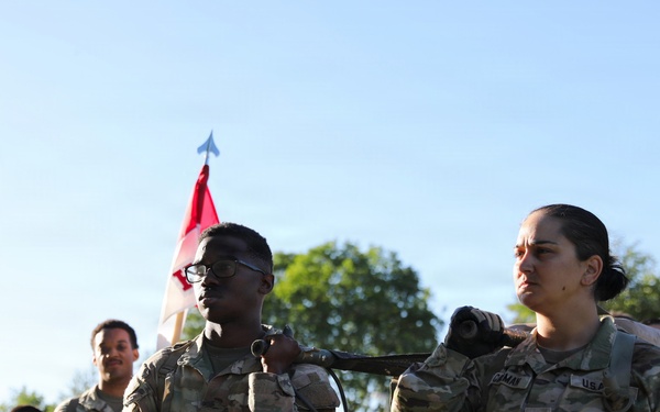 2nd Cavalry Regiment Soldiers participate in the Dragoon Charge during Dragoon Week 2026