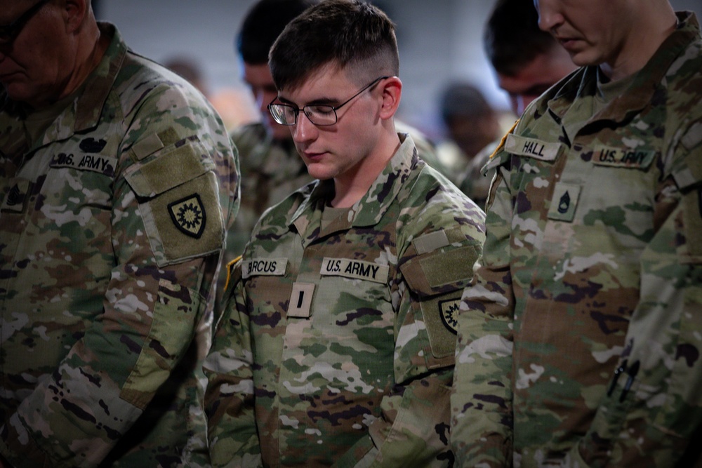 201st Engineer Battalion Departure Ceremony