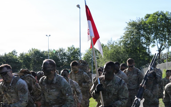 2nd Cavalry Regiment Soldiers participate in the Dragoon Charge during Dragoon Week 2026