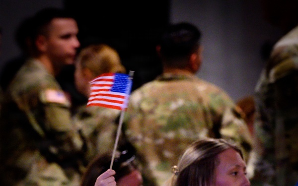 201st Engineer Battalion Departure Ceremony