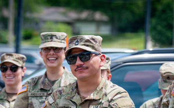 201st Engineer Battalion Departure Ceremony