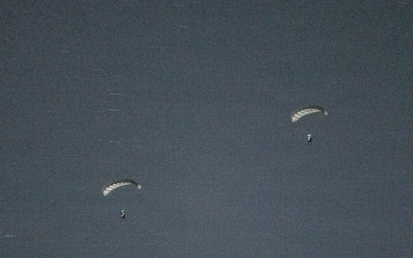 Maritime Raid Force Conducts a Military Free-Fall Insertion
