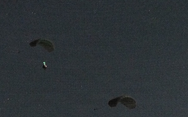 Maritime Raid Force Conducts a Military Free-Fall Insertion