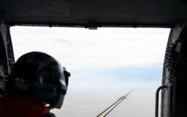 Coast Guard Conducts Aerial Operations for Sail 250