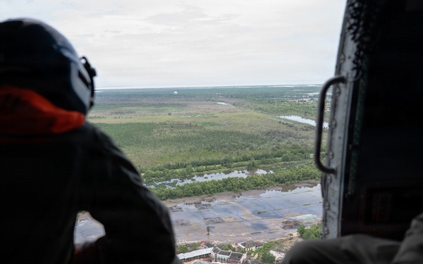 Coast Guard Conducts Aerial Operations for Sail 250