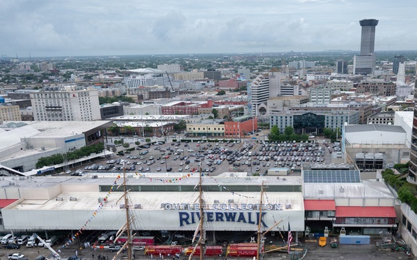 Coast Guard Conducts Aerial Operations for Sail 250